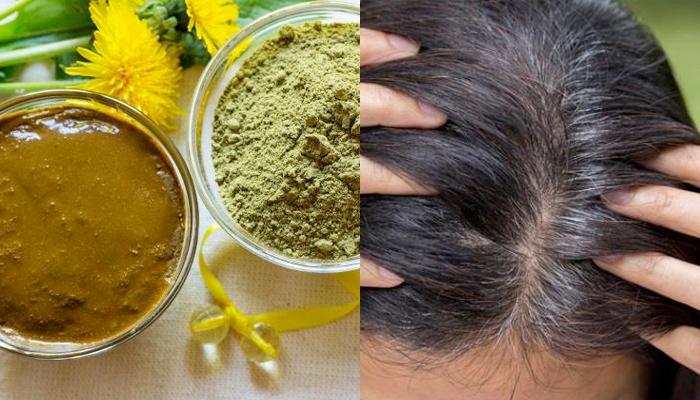 Henna Hair Mask For Dandruff And GREY Hair