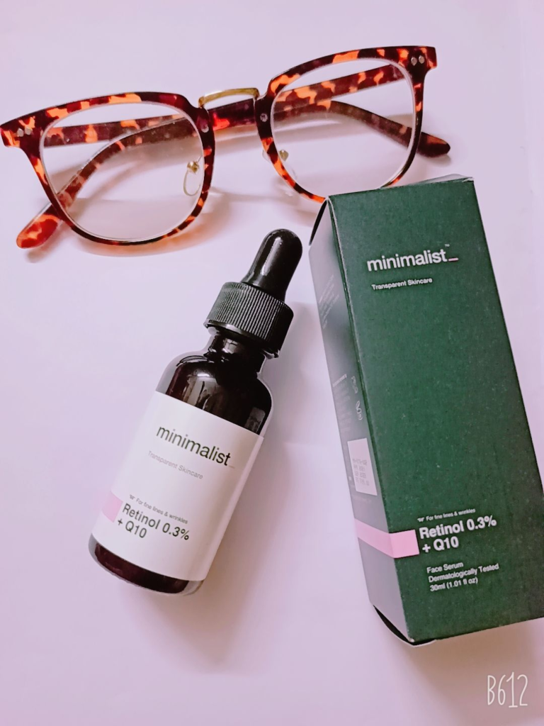 Minimalist Retinol 0.3% + Q10 Face Serum Review