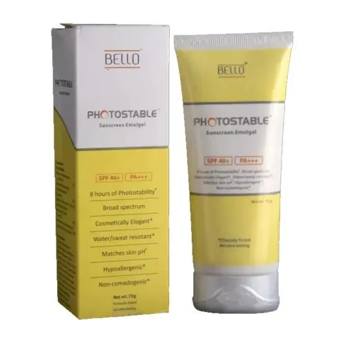 Bello Photostable Sunscreen Gel Review