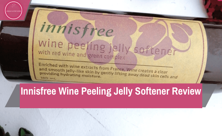 Innisfree Wine Peeling Jelly Softener Review