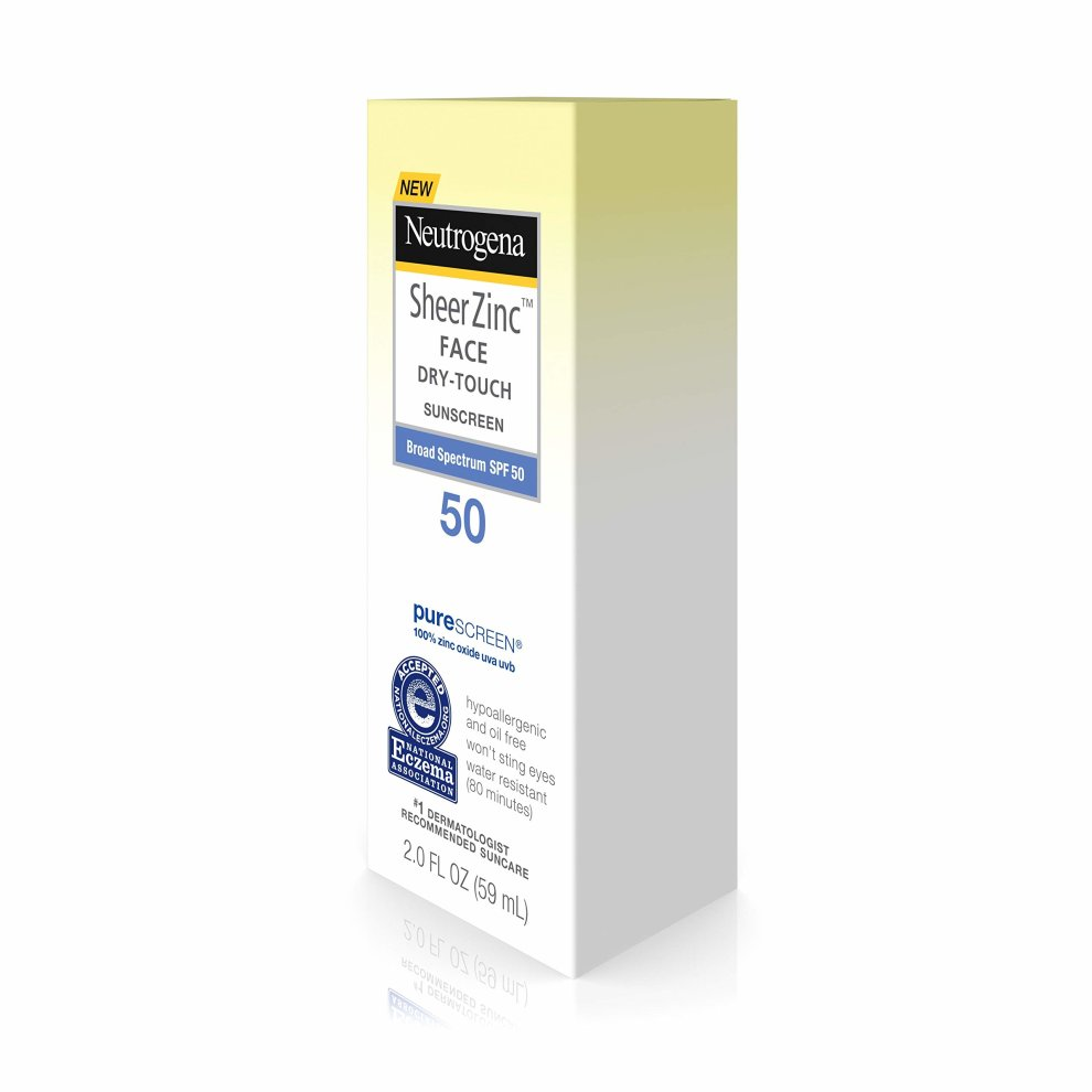 Neutrogena Sheer Zinc Dry Touch Sunscreen SPF 50 Review