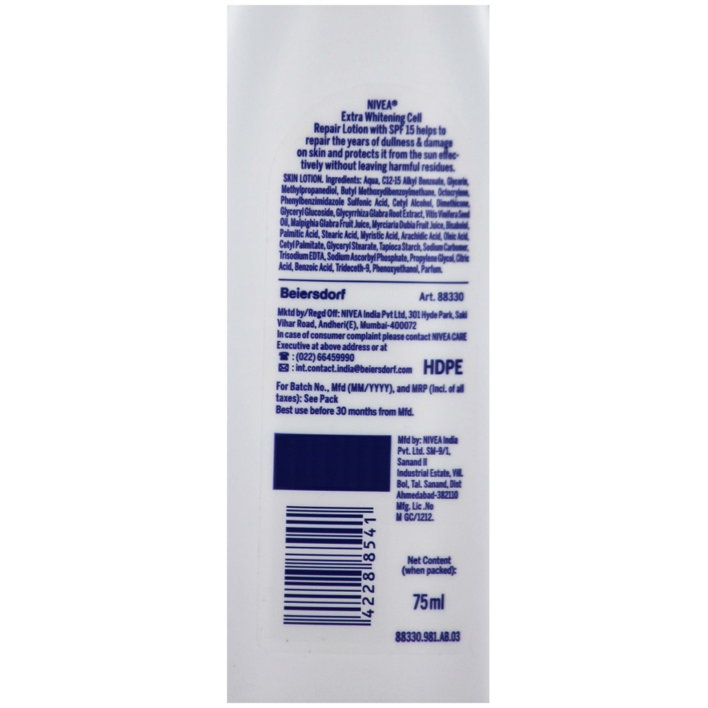 Nivea Whitening Even Tone Body Lotion Review